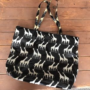 Kate Spade Vinyl Daycation Giraffe Tote